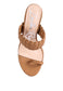 HIGH PERKS WOVEN STRAP TOE RING SANDALS